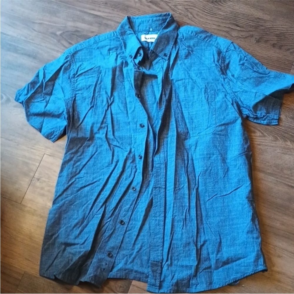 Taylor Stitch Blue Men's Collared Button Up OOO